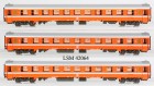 42064 LS Models Set of 3 passenger cars type I10